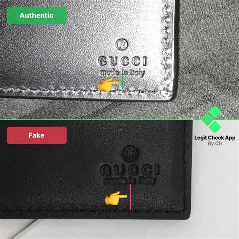 gucci mens wallet fake|How to Spot a Fake Gucci Wallet .